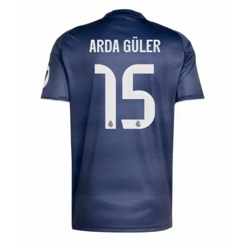 Real Madrid Arda Guler #15 Replica Away Shirt 2025-26 Short Sleeve Real Madrid Arda Guler #15 Replica Away Shirt 2025-26 Short Sleeve